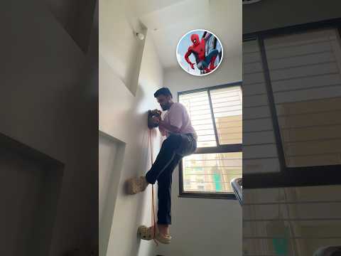 Climbing Wall with Electric Suction Cup! #shorts