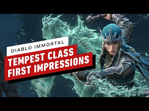 Diablo Immortal's New Tempest Class Wields Wind and Water to Fun Effect