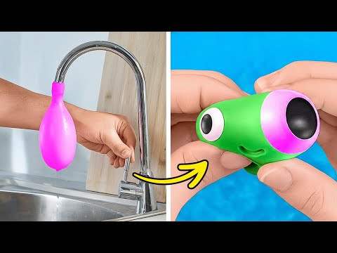 一番かわいいDIYスクイーズ&フィジェット! 😍 簡単なストレス解消クラフトアイデア! 💖