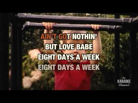 Eight Days A Week : The Beatles | Karaoke with Lyrics