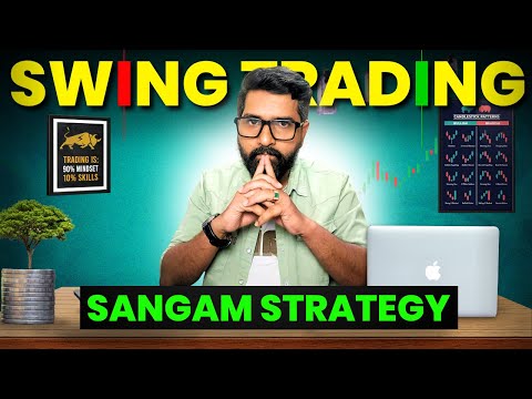Sangam Strategy Explained: Triple EMA Setup |🔥Swing Trading | Hindi