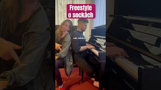 🇨🇿 Freestyle o soc. sítích - rap & piano👀🫶🏻 S SharkaSs 🎹✨ #music #czech #rap