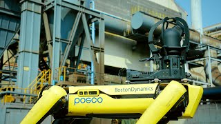 Spot at POSCO | Boston Dynamics
