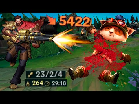 GRAVES GAMEPLAY RANKED! EL MAYOR 1 Vs 9 Que Has Visto NUNCA! LOL