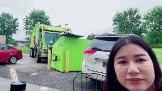 12/8 Trag Khàn maek up đi đón bà cô qua