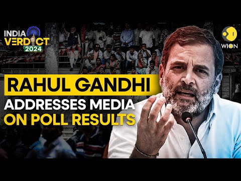 Rahul Gandhi LIVE | Congress Party Briefing by Mallikarjun Kharge & Rahul Gandhi | Election Results
