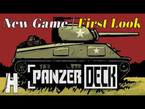 Panzer Deck | New Game | First Look | WWII Game