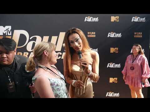 Jewels Sparkles Interview at RuPaul's Drag Race FYC Emmy Event