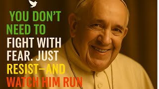 The Power of God's Word: Pope Francis' Message to the Forces of Darkness 💬✝️