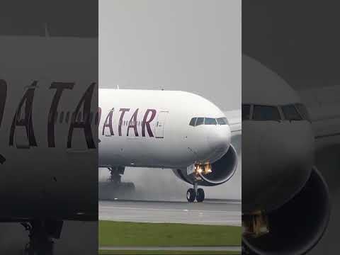 Qatari butter touch down | #shortvideo #airbus #boeing #trending #happy #like #ytshorts #cfmoto