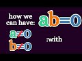 Zero Divisors and Ring Axioms