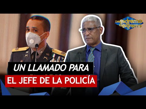 Johnny Vásquez hace llamado al jefe de la policía para hacerle sugerencias