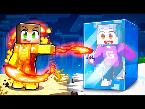 VUUR vs IJS In Minecraft! 🔥❄️