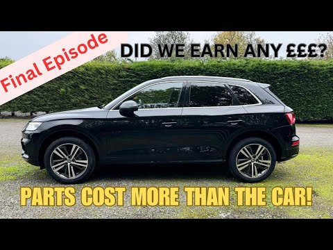 WHY HATE THIS AUDI Q5 ITS FINISHED BUT DID WE EARN A PROFIT?