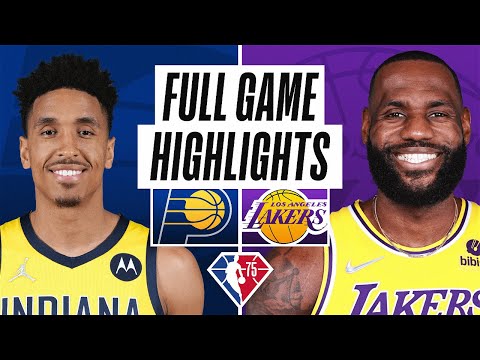 PACERS at LAKERS | FULL GAME HIGHLIGHTS | January 19, 2022 video clip