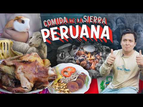 Comiendo en la Sierra Peruana. La mejor comida de Perú 🇵🇪