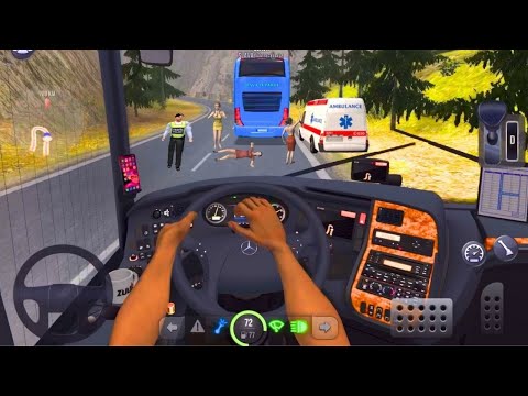 Mountain Bus Simulator 🚍⛰️ TERRIFYING ACCIDENT | Android Gameplay