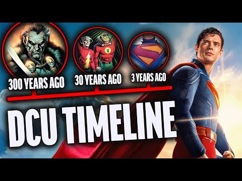 ENTIRE DCU Timeline Explained by a giant nerd! Here's what you need to know...