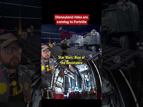 How Disneyland rides work in Fortnite