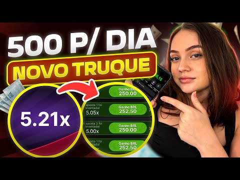 Novo TRUQUE no AVIATOR - Mostrei AO VIVO como fazer *500 p/dia*