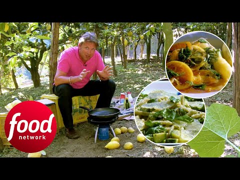 James Cooks A Mouthwatering Amalfi Lemon Crêpe Soufflé | James Martin's Mediterranean