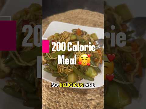 200 Calorie Meal .. Healthy & Delicious!! #healthyfood #healthyrecipes #shorts