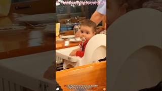 Those heartwarming moments between a baby and a stranger#sweetboy#fyp#friendly