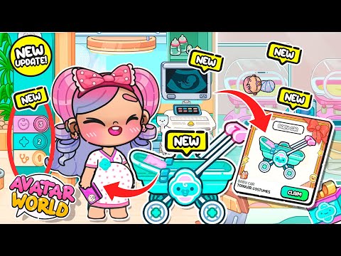 LLEGO EL PISO 3 *NUEVA MATERNIDAD* del NUEVO HOSPITAL de AVATAR WORLD *Nueva Actualizacion* SECRETOS
