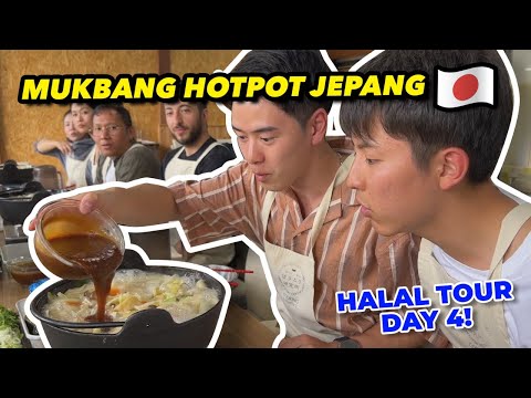 MUKBANG MIE HOT POT KHAS FUJI! MUSLIM FREINDLY TUR DAY 4!