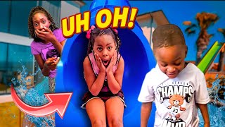 RAKIYAH PUSHED KJ IN THE POOL AND TRIED TO BLAME MALAYSIA..😱😱