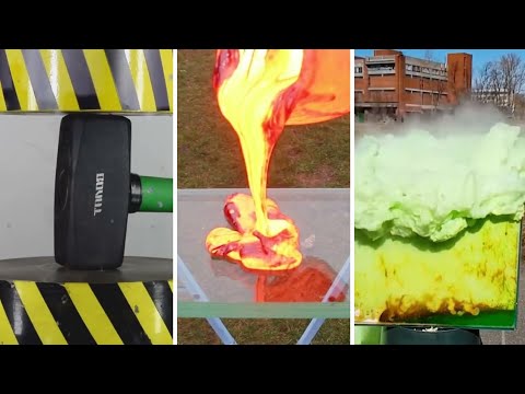 Hydraulic Machine VS Hammer | Top 3 Amazing Experiments On YouTube