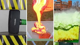 Hydraulic Machine VS Hammer | Top 3 Amazing Experiments On YouTube