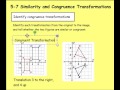 Identifying Similar and Congruent Transformations