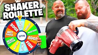 We Played Shaker Roulette With Weird Food! Ft. @SHAWSTRENGTH