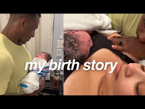 my SUPERNATURAL positive unmedicated birth story + tips | lovemichelleana