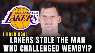 🚨THE LAKERS JUST STOLE THE 7-FOOT-2 SHOT-BLOCKING BEAST WHO NEARLY OUTBLOCKED WEMBANYAMA!?