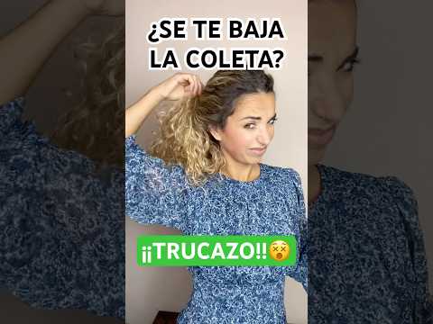 😱¡TRUCAZO! ¡NO MÁS COLETA CAÍDA! #maymalma #peinadosfaciles #truco #tips #tutorial #tutorials #hair
