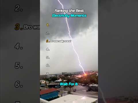 Ranking the Best Electricity Moments #shorts