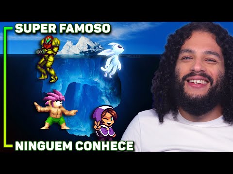 Séries de METROIDVANIAS das mais famosas aos que ninguém jogou | Jogo do Iceberg