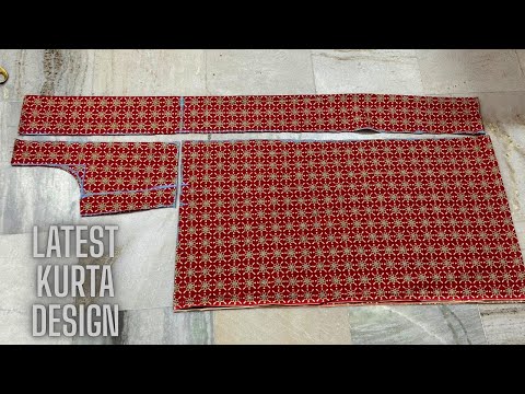 कुर्ते का बिलकुल नया और आसान डिज़ाइन इस तरह बनाओ || latest kurta design with side plates