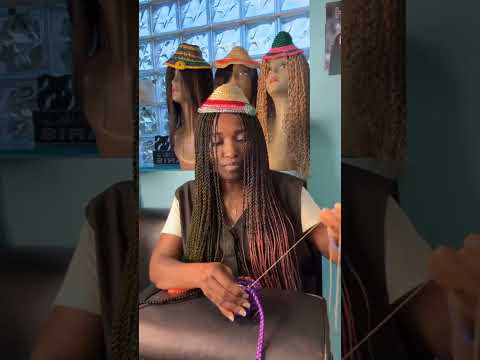 PART 1 VIDEO OF HOW TO MAKE A BRAID HAT