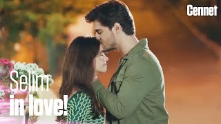 A romantic forehead kiss by Selim! 💙 - Cennet