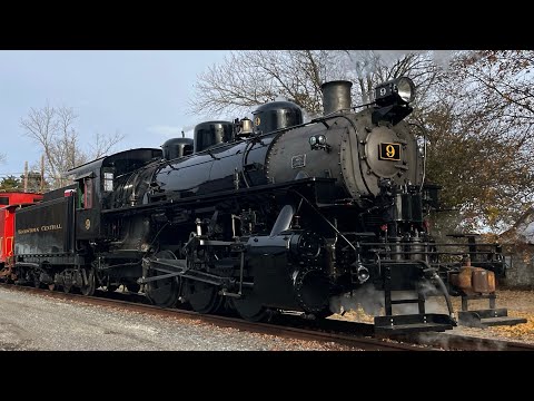 [4K] Woodstown Central Steam Train