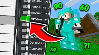 COMO TIRAR TODO O LAG DO MINECRAFT PE 1.21 EM MINUTOS!