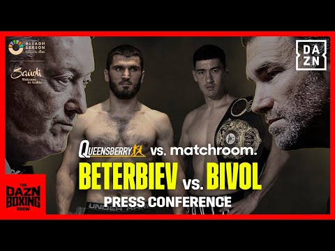 Matchroom vs. Queensberry 5 v 5 & artur beterbiev vs. Dmitry bivol launch press conference