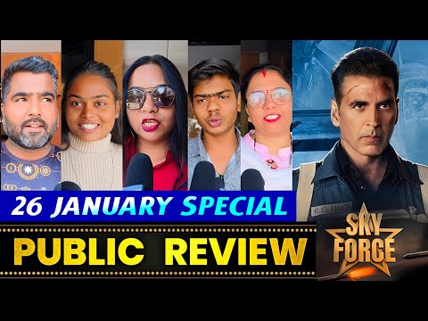 Skyforce Public Review, Akshay Kumar, Veer Pahariya, Sky Force Movie Public Review Republic Day 3,