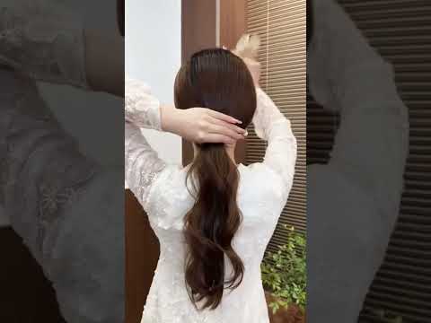Easy Awesome Hairstyle 😍#simple #hairtutorial #trend #shorts
