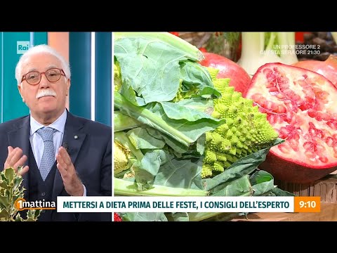 La dieta prima delle abbuffate natalizie - Unomattina - 30/11/2023