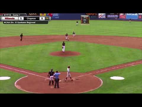 Willamette Baseball wins 10-5 over Chapman