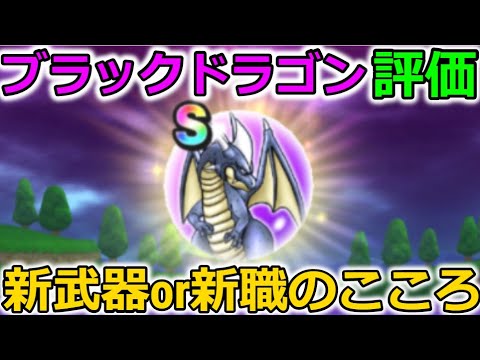 【ドラクエウォーク】ブラックドラゴンのこころＳ評価！これは新職か新武器の心説？